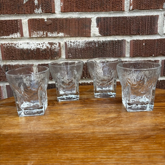 Libbey Other - Vintage Mid Century Atomic Libbey St Regis Rocks Glasses Set of 4